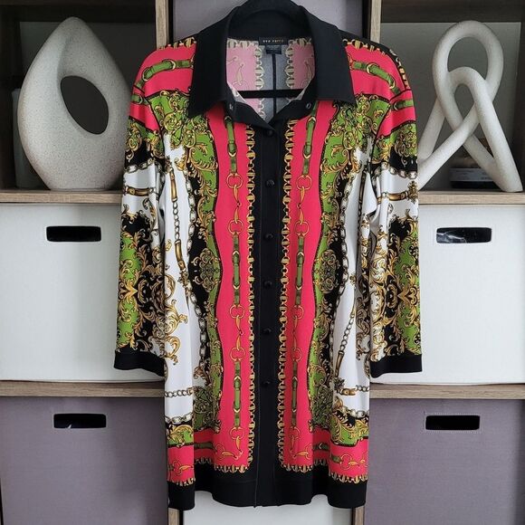 Eva Varro Baroque Chain blouse size XL - Picture 7 of 16